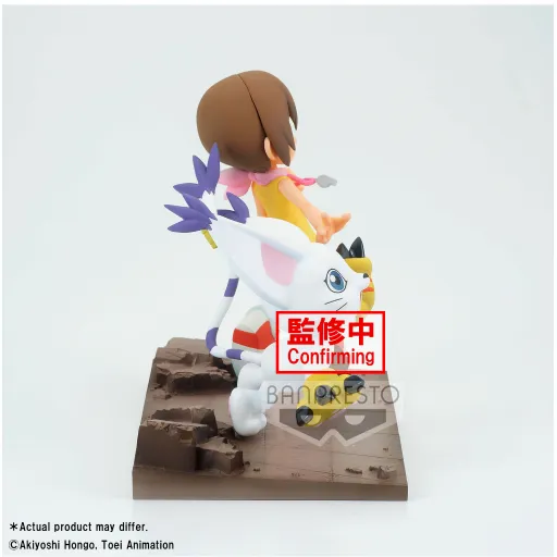 Digimon Adventure Adventure Archives Hikari and Tailmon figure 12cm